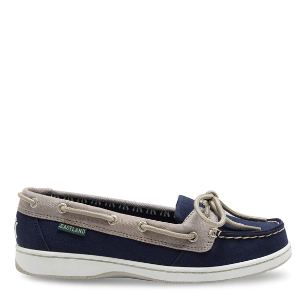Eastland Women's Canvas Boat Shoes - Sunset MLB New York Yankees