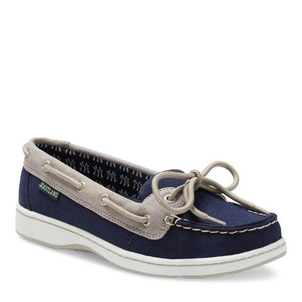 eastland Women's Canvas Boat Shoes - Sunset MLB New York Yankees