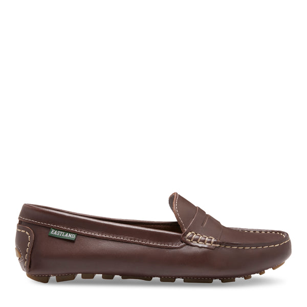 Eastland Women's Patricia Penny Loafer Driving Moc Brown