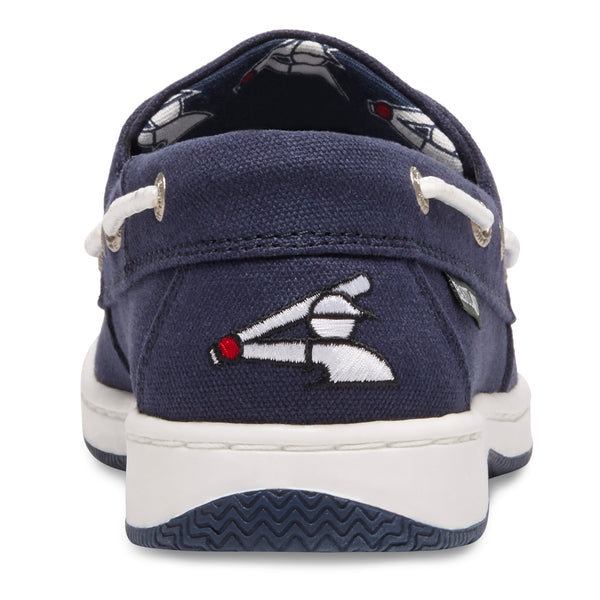 Eastland Women's Solstice MLB Chicago Cubs Canvas Boat Shoe
