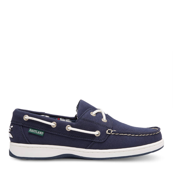 Eastland Women's Solstice MLB Chicago Cubs Canvas Boat Shoe