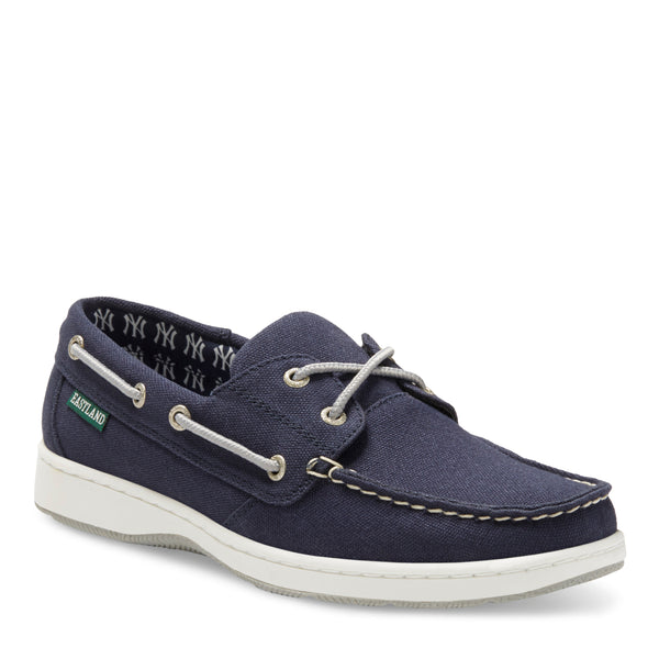 eastland Women's Solstice MLB New York Yankees Canvas Boat Shoe