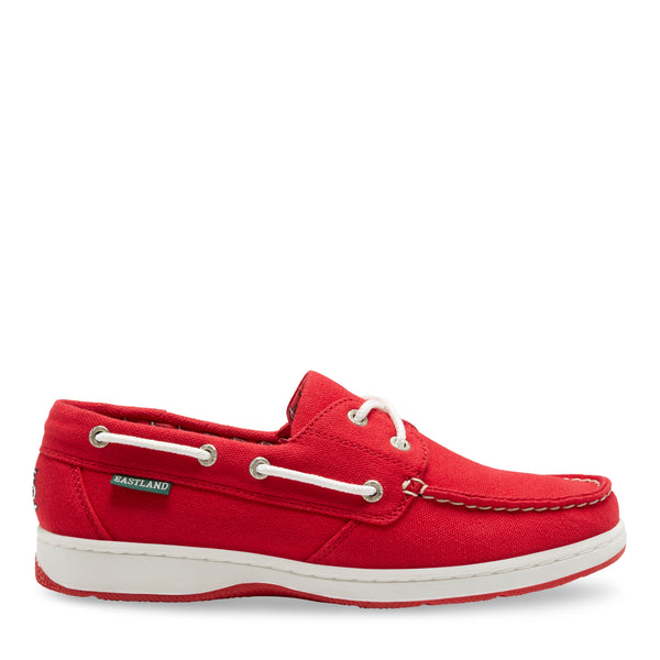 Eastland Women's Solstice MLB St Louis Cardinals Canvas Boat Shoe