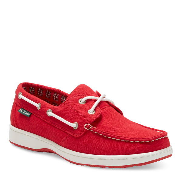 eastland Women's Solstice MLB St Louis Cardinals Canvas Boat Shoe