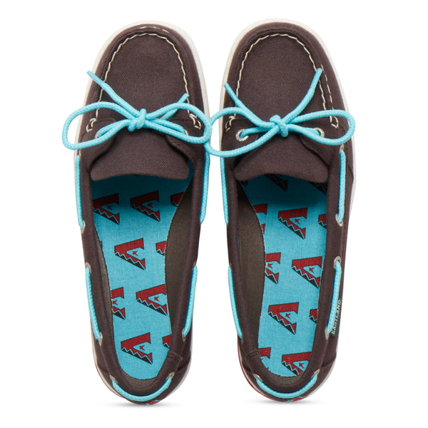 Eastland Women's Sunset MLB Arizona Diamondbacks Canvas Boat Shoe