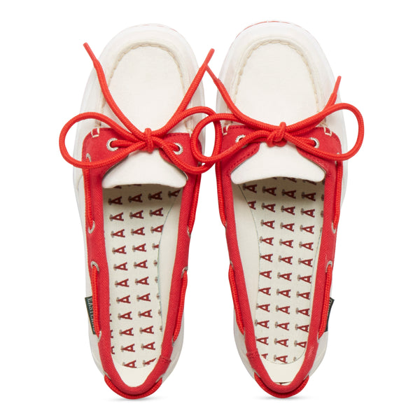 Eastland Women's Sunset MLB Los Angeles Angels Canvas Boat Shoe