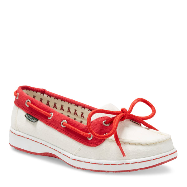 eastland Women's Sunset MLB Los Angeles Angels Canvas Boat Shoe