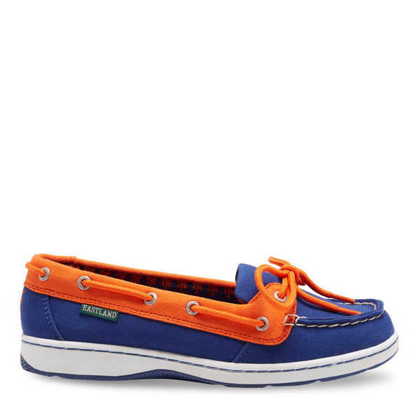 Eastland Women's Sunset MLB New York Mets Canvas Boat Shoe