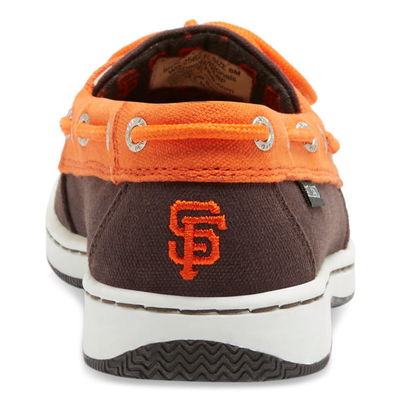 Eastland Women's Sunset MLB Pittsburgh Pirates Canvas Boat Shoe