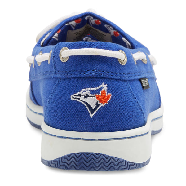 Eastland Women's Sunset MLB St Louis Cardinals Canvas Boat Shoe