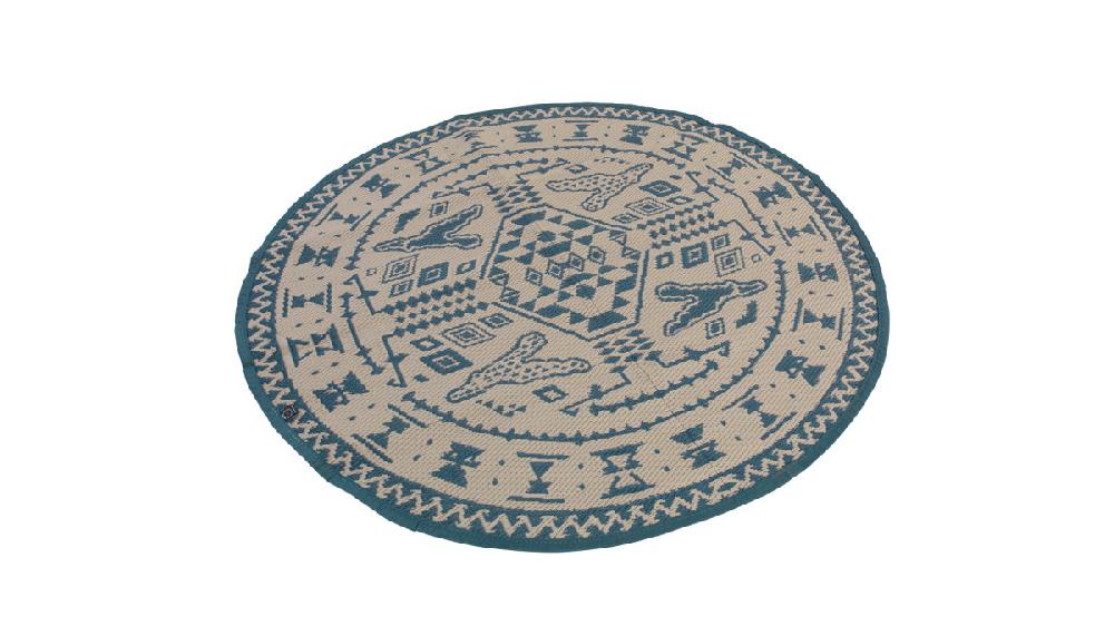 easy camp Bilberry Round Carpet Durable and easy-to-clean design