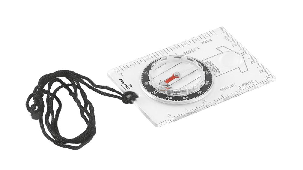 easy camp Adventure Map Compass 6.5 x 8.5 cm size