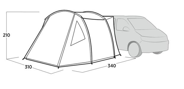 Easy Camp Eidfjord Versatile Drive-away Awning