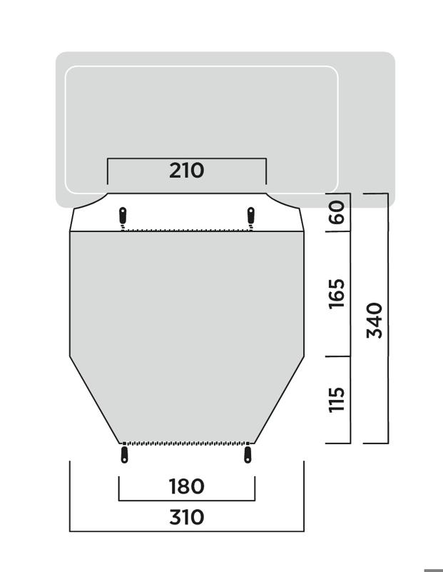 Easy Camp Eidfjord Versatile Drive-away Awning