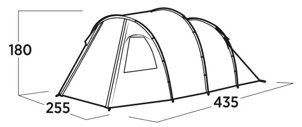 Easy Camp Hidra 4 4 Person Famliy Tent