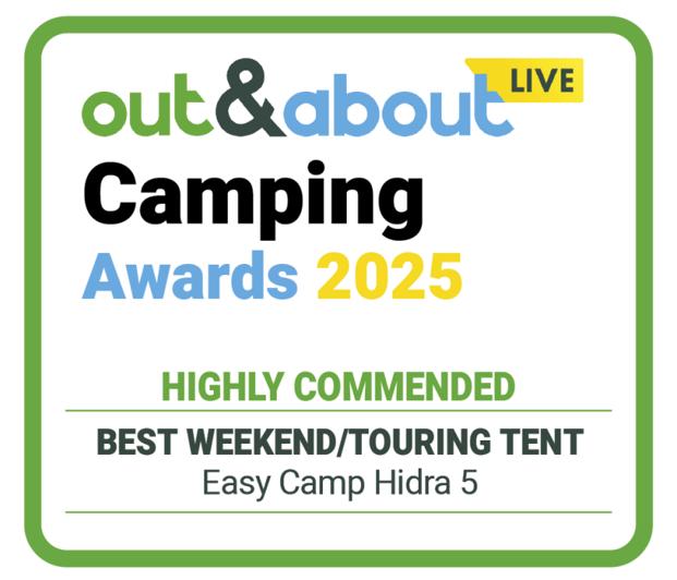 Easy Camp Hidra 5 5 Person Family Tent