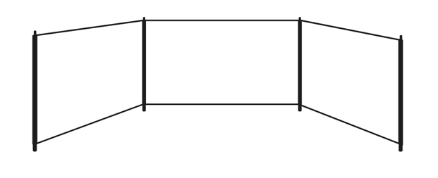 Easy Camp Huk Windscreen 4 M Windscreen