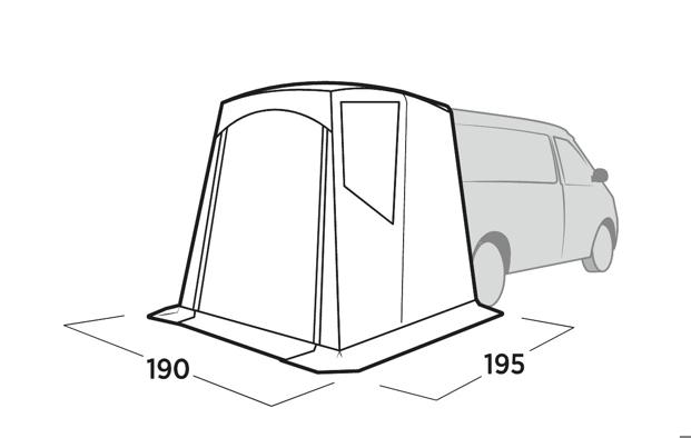 Easy Camp Krossbu Versatile Tailgate Awning