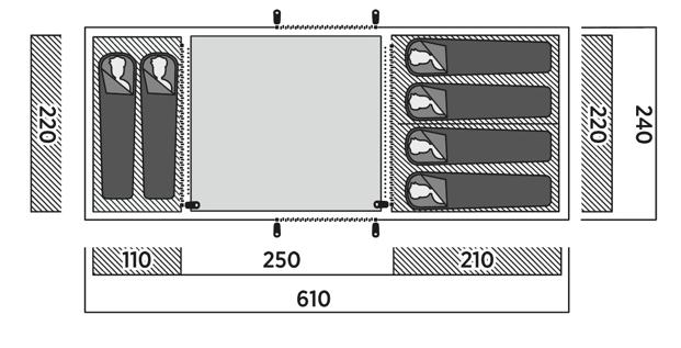 Easy Camp Leka Twin 6 6 Person Family Tent