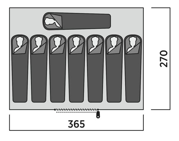 Easy Camp Orsa Cabin 8 Person Bell Tent