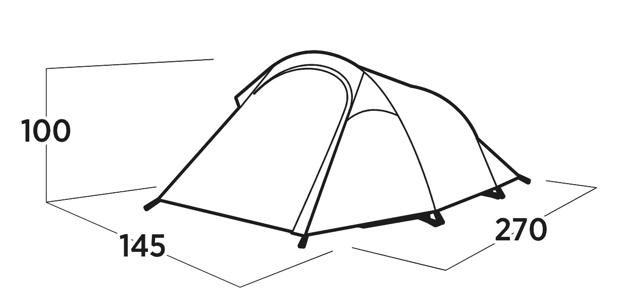 Easy Camp Reindal 2 2 Person Tent