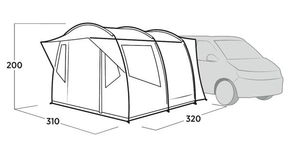 Easy Camp Reine Versatile Drive-away Awning