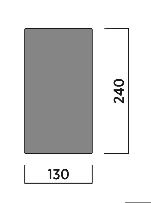 Easy Camp Rosebay Universal Carpet M 130 X 240 Cm