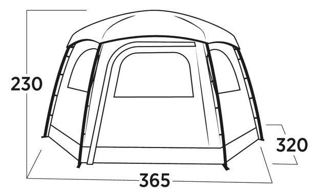 Easy Camp Sandland Yurt 6 Persons Yurt