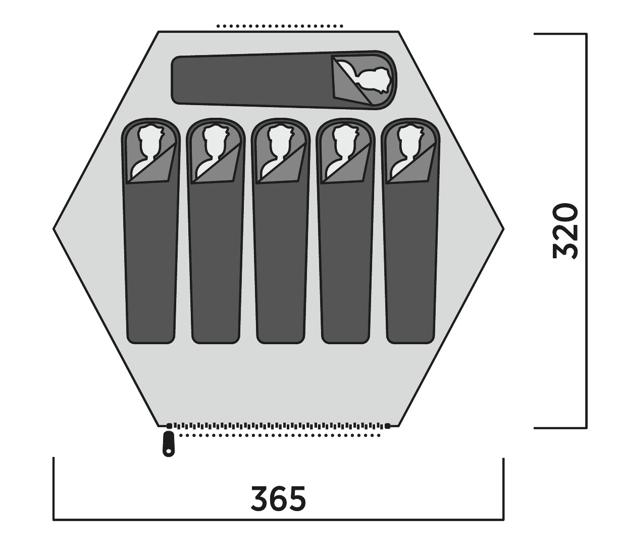Easy Camp Sandland Yurt 6 Persons Yurt