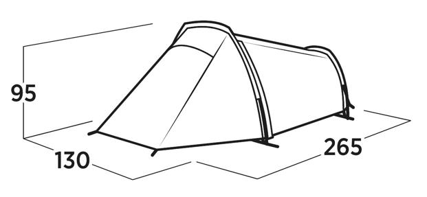 easy Camp Sarek 1 1 Person Trekking Tent