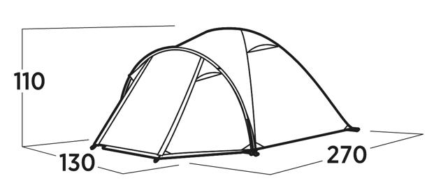 Easy Camp Setesdal 2 2 Person Tent