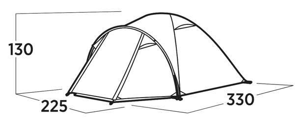 Easy Camp Setesdal 4 4 Personer Tent