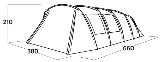 Easy Camp Sola 6 6 Person Family Tent