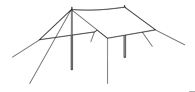 Easy Camp Norddal Tarp 3 X 3 M Shelter With Versatile Pitching Options
