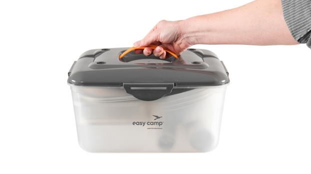 Easy Camp Picnic Box L 4-person Picnic Set With 6 Storage Boxes