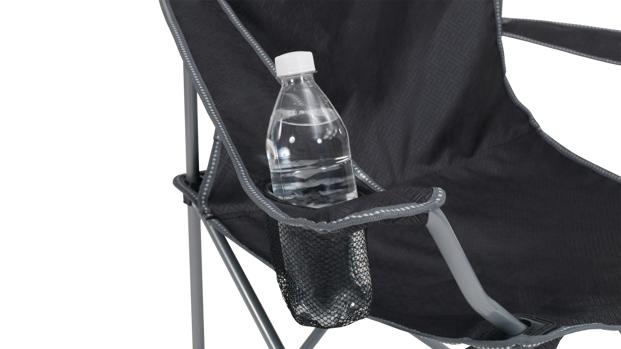 Easy Camp Spruce Arm Chair Ink Black 40 Cm Seat Height