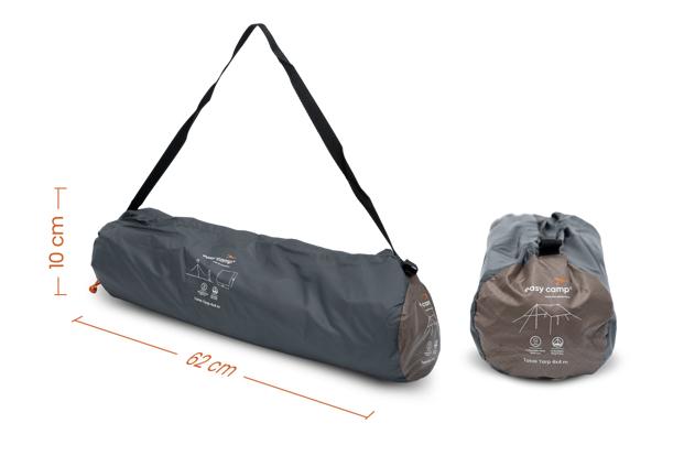 Easy Camp Totak Tarp 4 X 4 M Tarp 4 X 4 M - 2 M Height