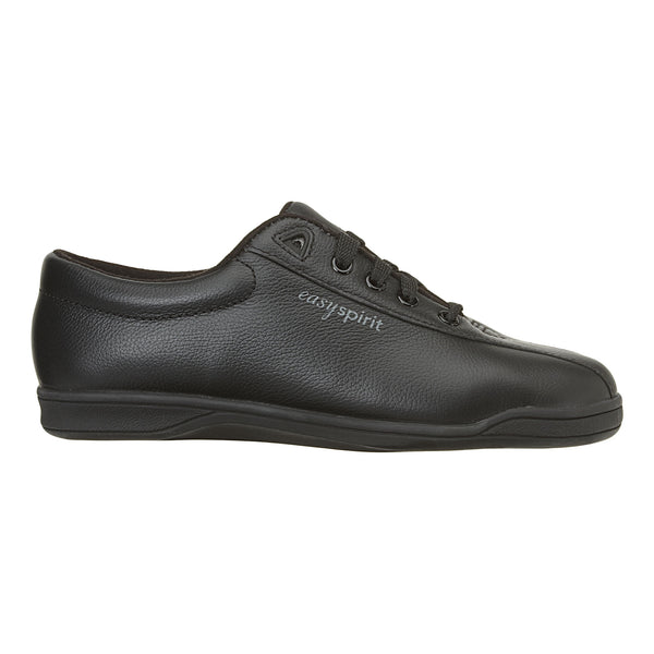 Easy Spirit AP1 Leather Walking Shoes Black Leather