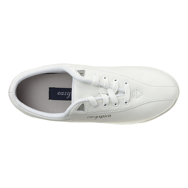 Easy Spirit AP1 Leather Walking Shoes White Leather