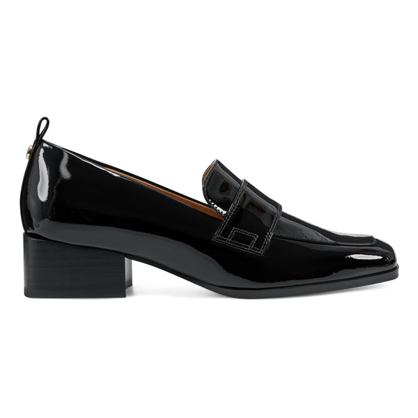 Easy Spirit Darlene Dress Loafers Black Patent Leather