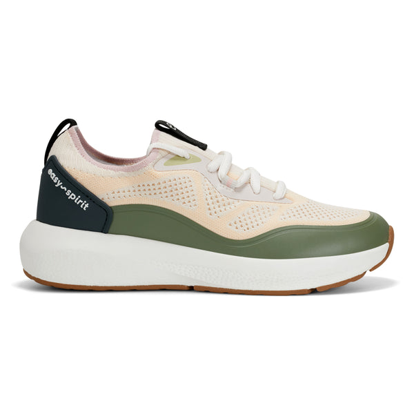 Easy Spirit Denise Austin Baxter Sneakers Natural/Green Multi
