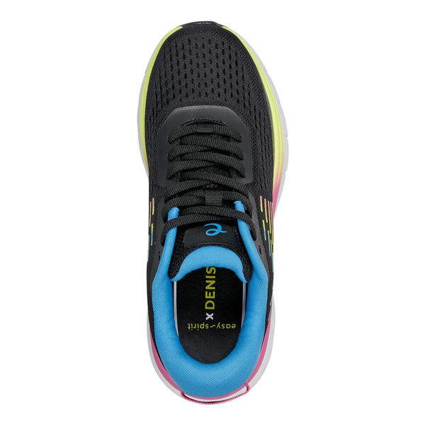 Easy Spirit Denise Austin Mel EMOVE Walking Shoes Black Multi