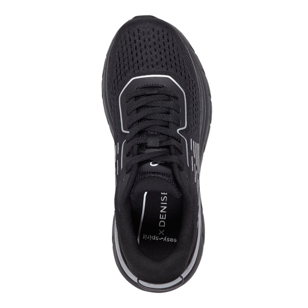 Easy Spirit Denise Austin Mel EMOVE Walking Shoes Black/Silver