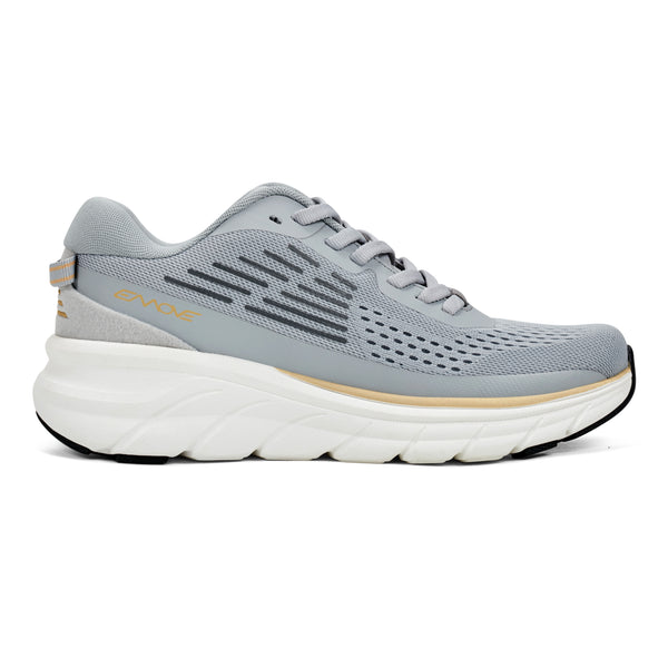 Easy Spirit Denise Austin Mel EMOVE Walking Shoes Medium Grey