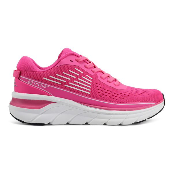 Easy Spirit Denise Austin Mel EMOVE Walking Shoes Neon Pink