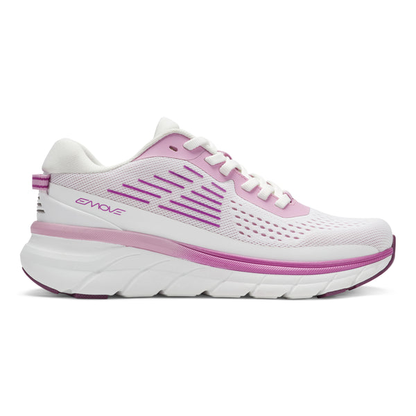 Easy Spirit Denise Austin Mel EMOVE Walking Shoes White/Pink
