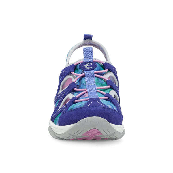 Easy Spirit Earthen Walking Shoes Blue Multi Tie Dye