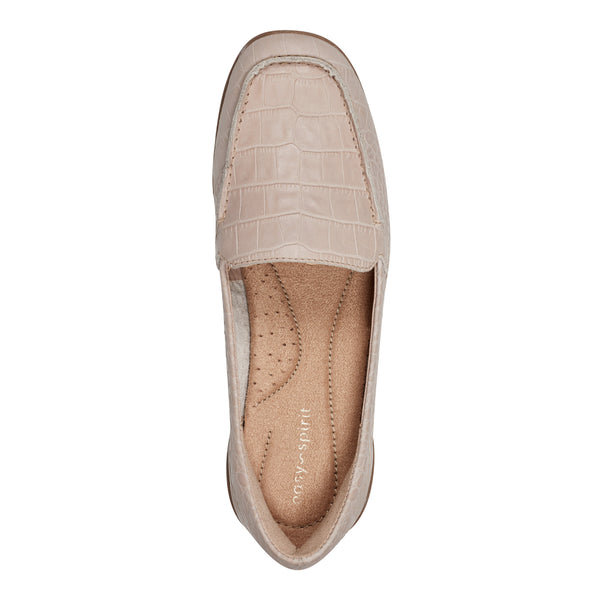 Easy Spirit Abide Casual Flats Natural Croco