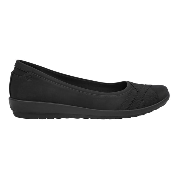 Easy Spirit Acasia Slip On Flats Black