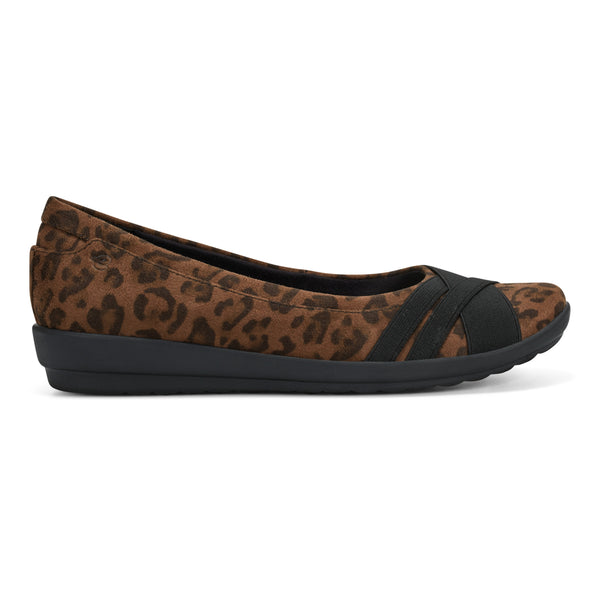 Easy Spirit Acasia Slip On Flats Leopard